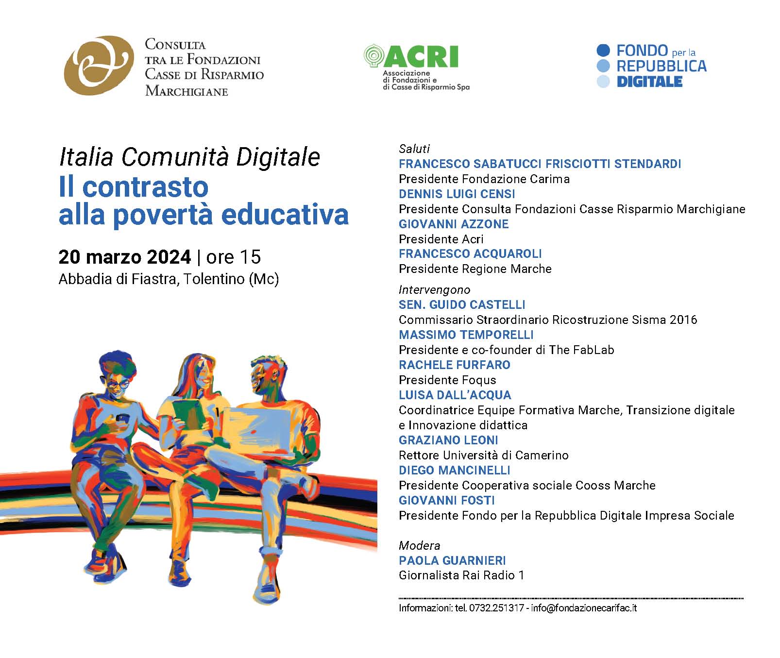 Italia comunità digitale – Il contrasto alla povertà educativa