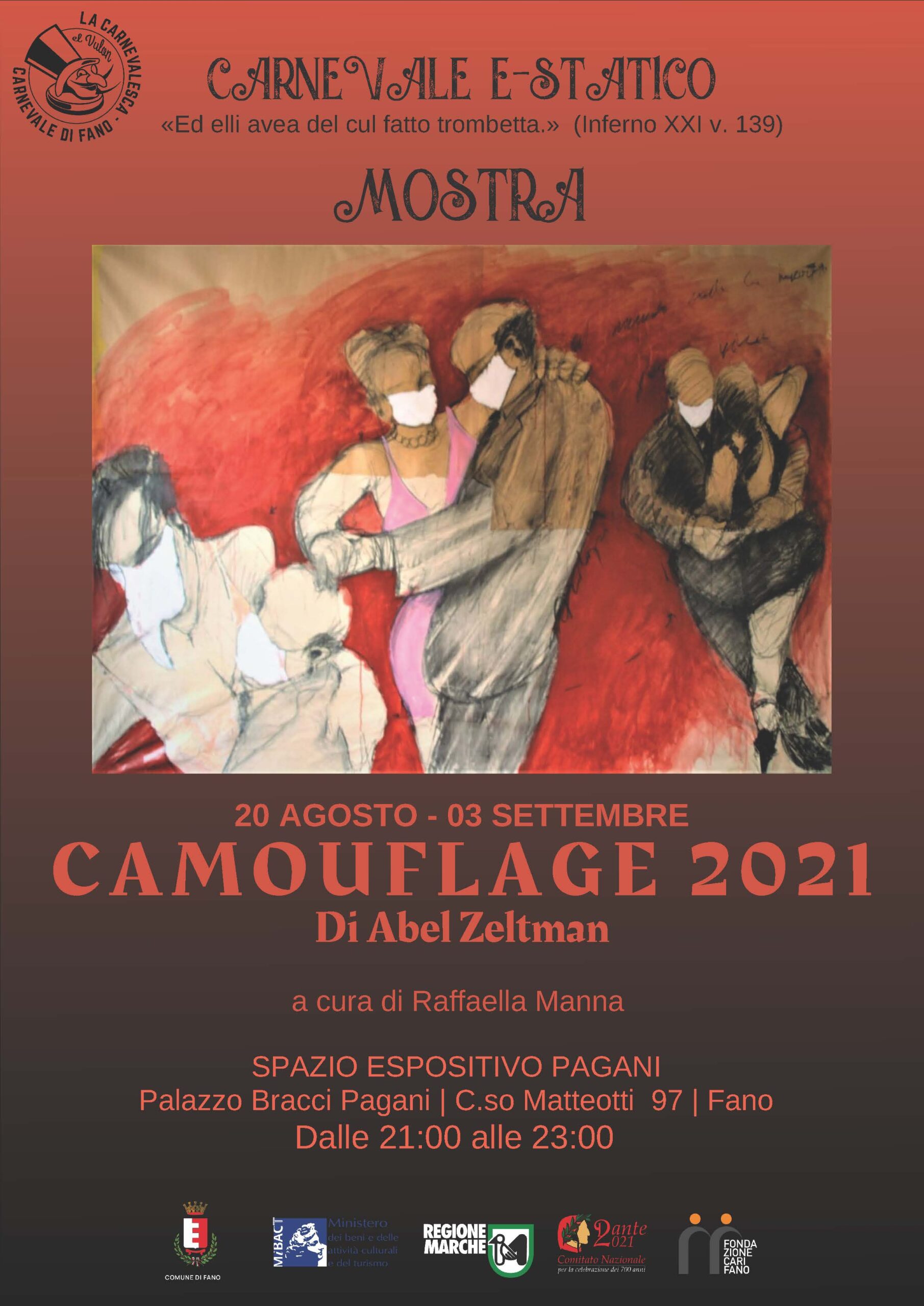 Carnevale E-Statico: a Palazzo Bracci Pagani la mostra di Abel Zeltman