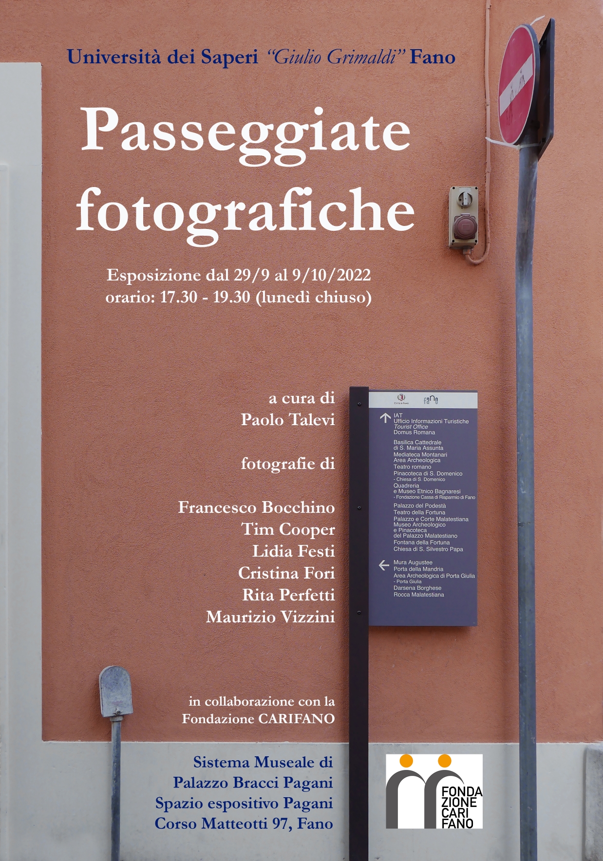 Inaugurazione mostra Passeggiate fotografiche dell’Università dei Saperi.