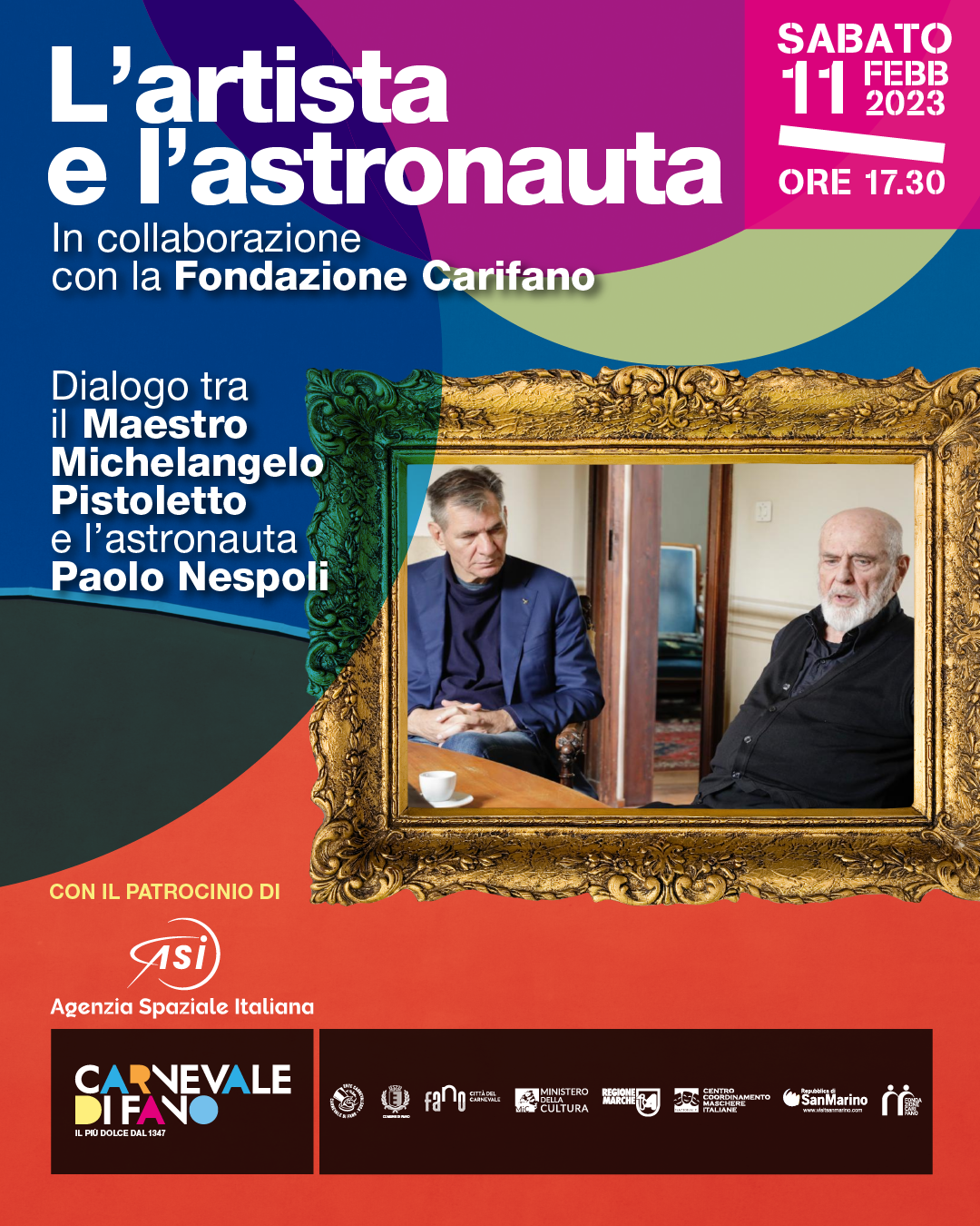L’artista e l’astronauta