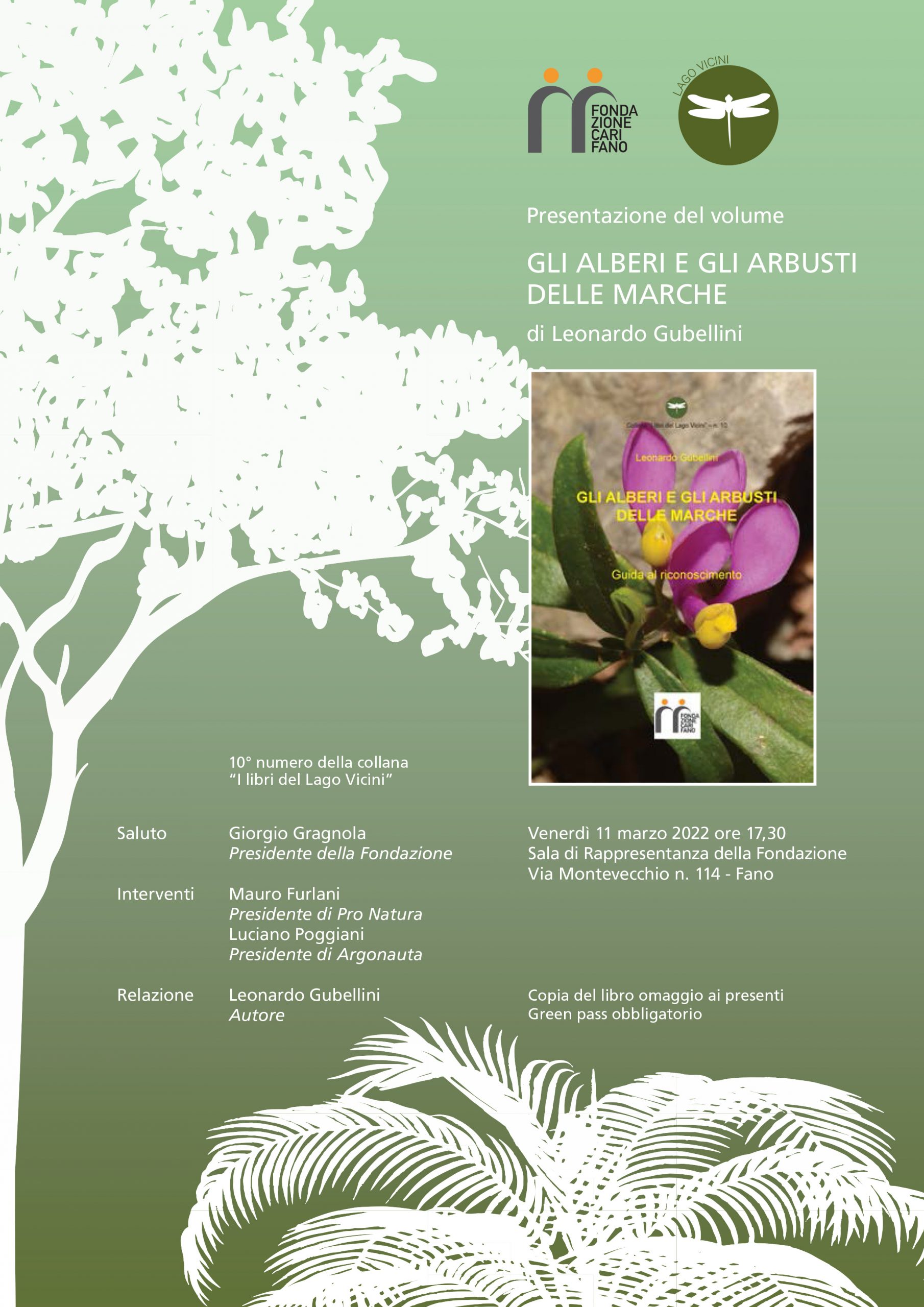 “Gli alberi e gli arbusti delle Marche”: presentazione del libro
