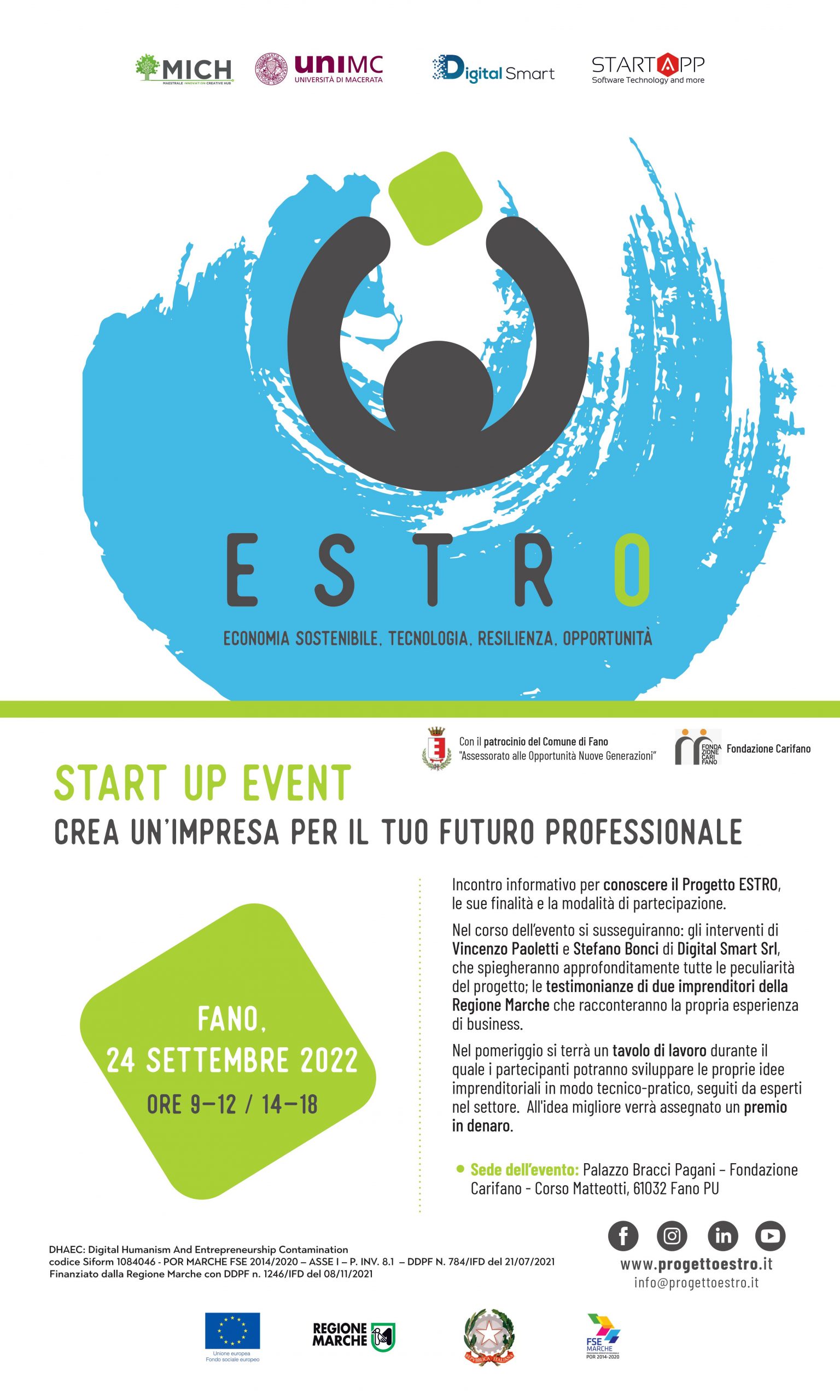 Start-up event: crea un’impresa per il tuo futuro professionale