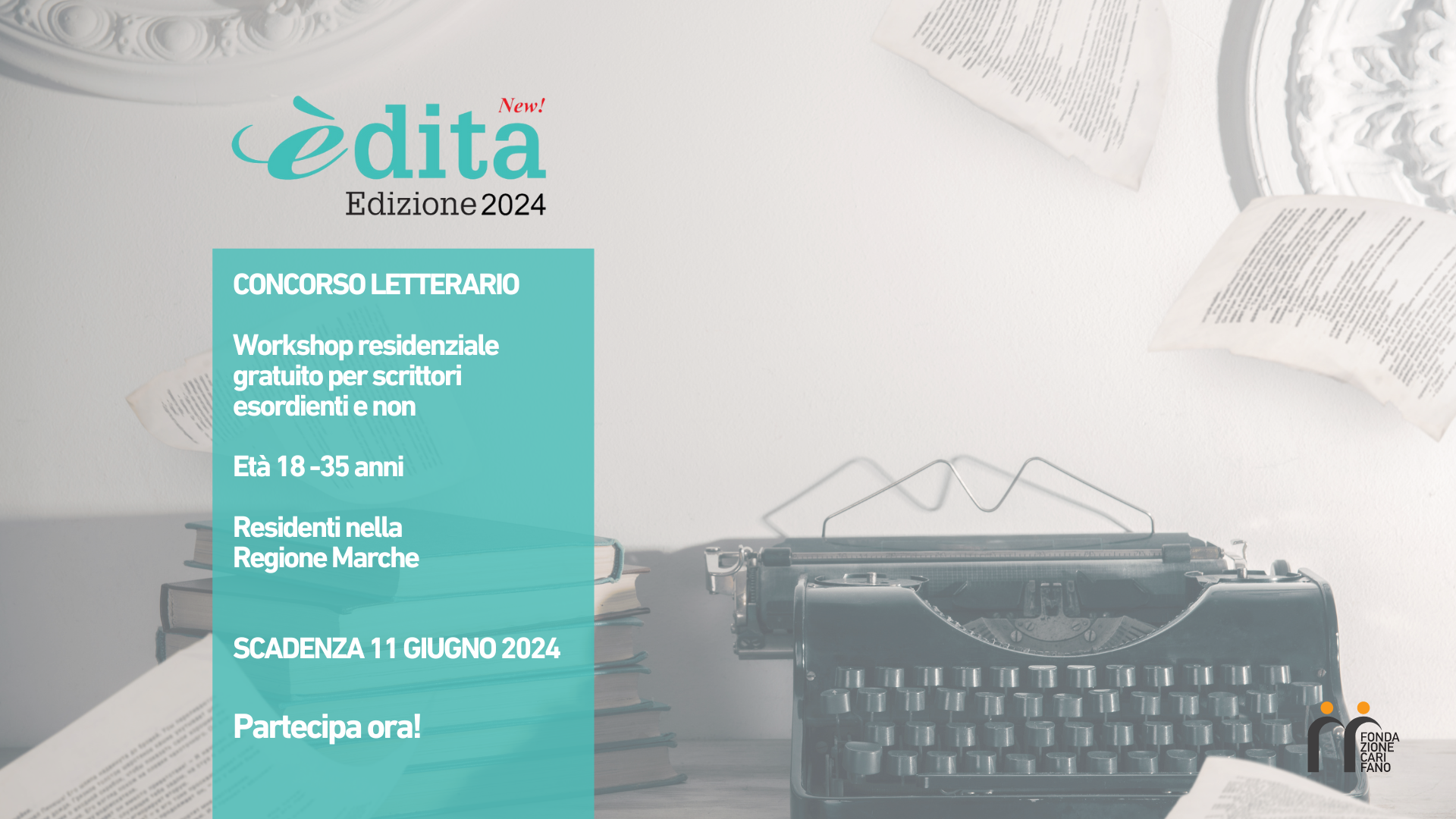 Torna Edita 2024 con una novità