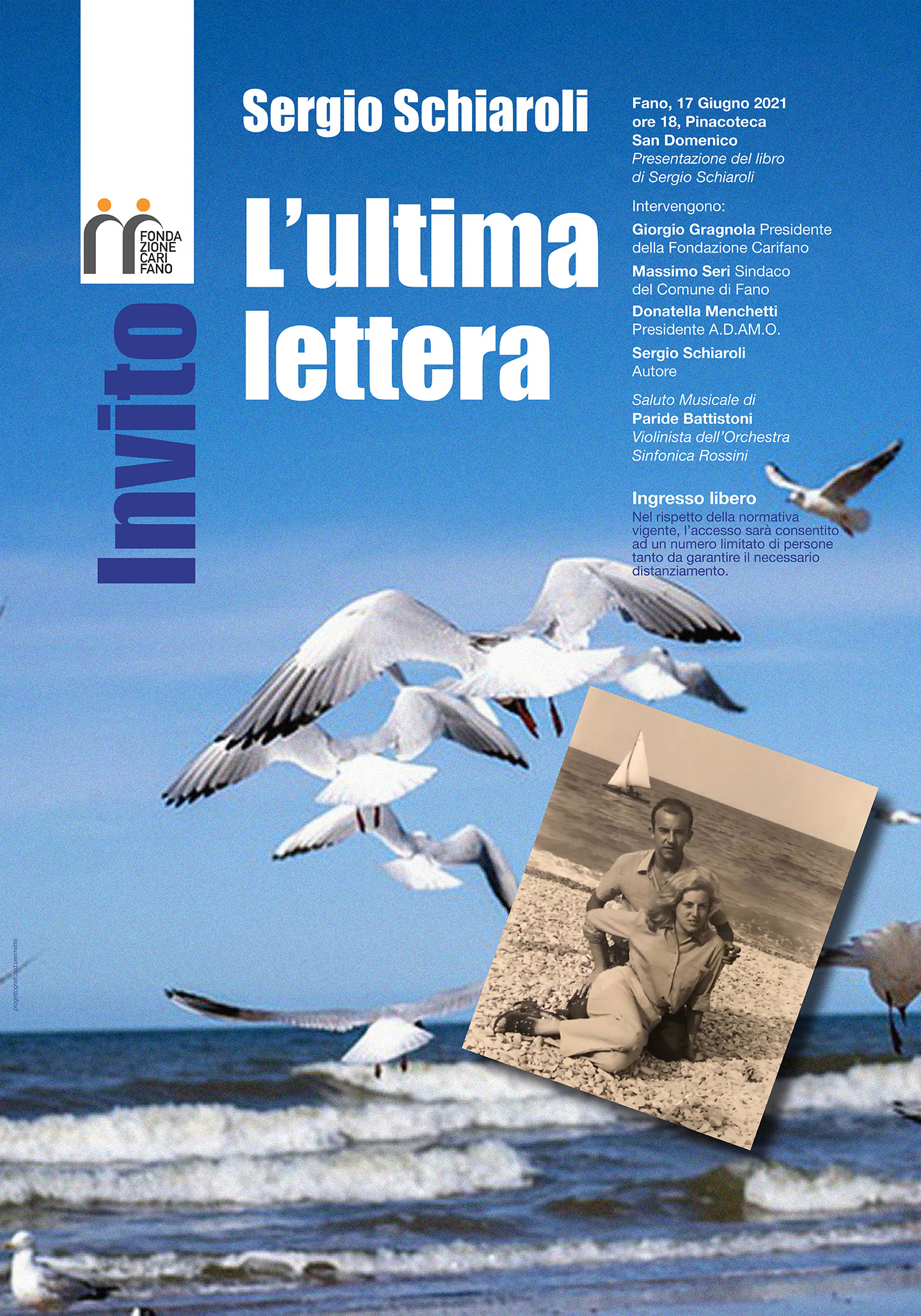 Alla Pinacoteca San Domenico la presentazione  del libro “L’ultima lettera”