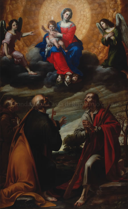 Madonna col Bambino e i Santi Francesco, Pietro e Giacomo