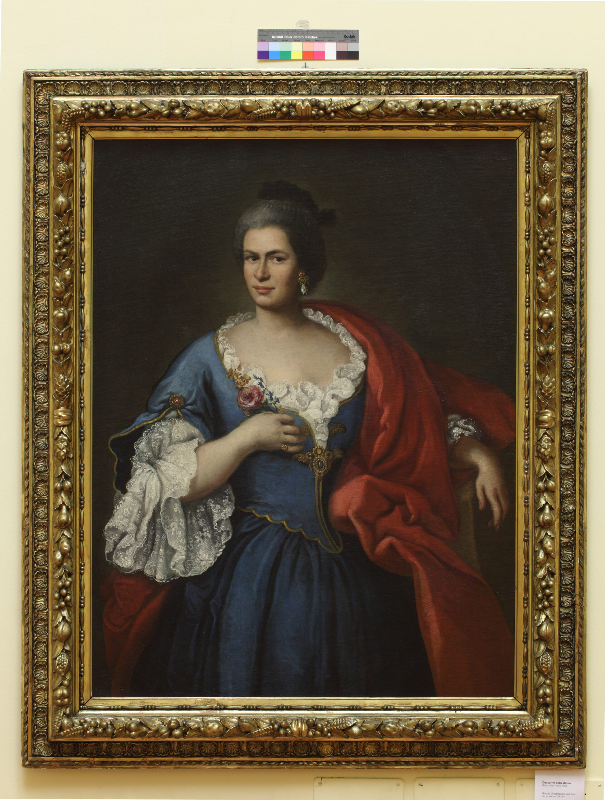 Ritratto di nobildonna con fiore