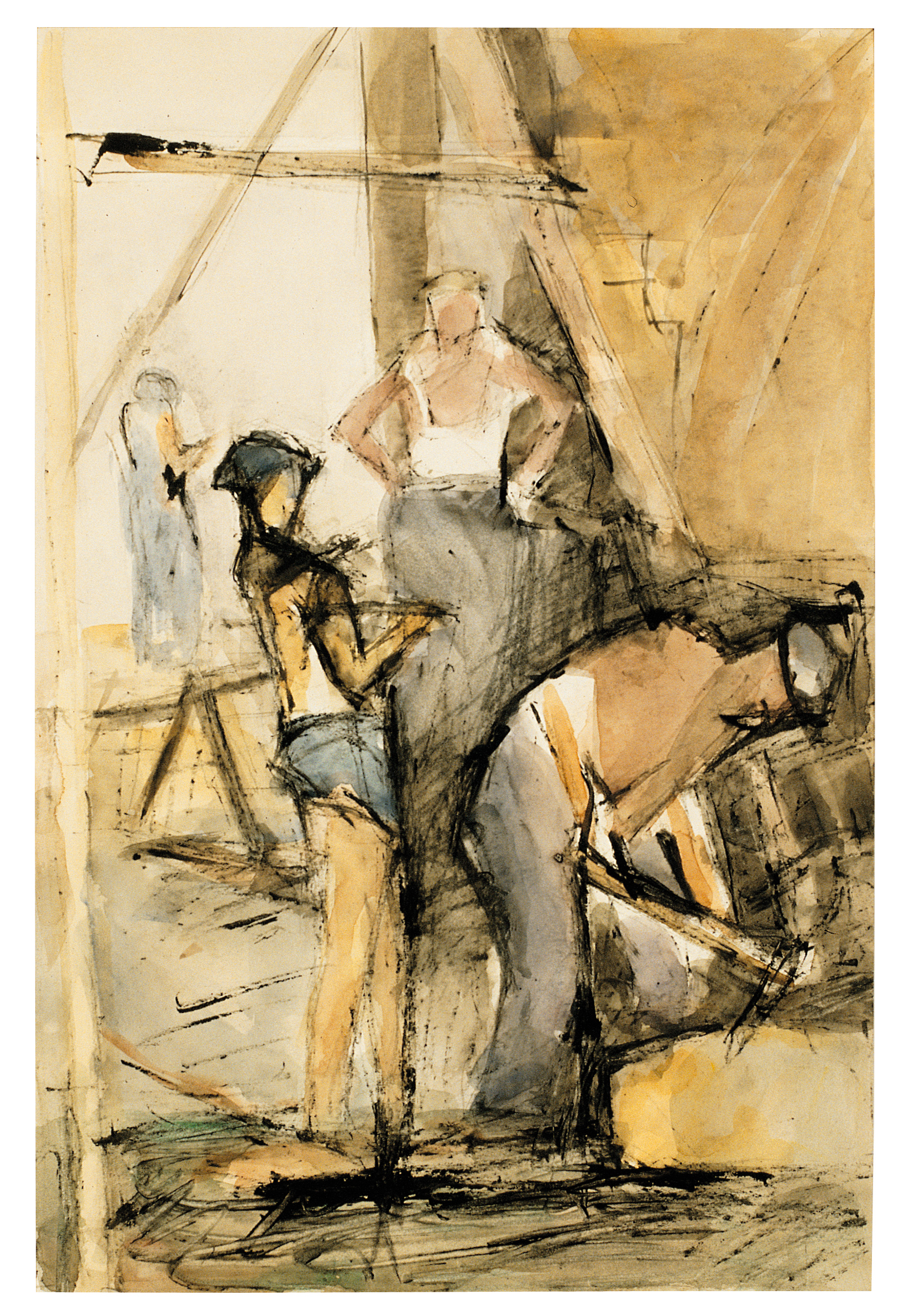 Calafati al lavoro