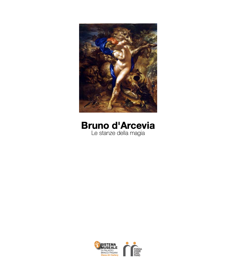 Bruno d’Arcevia. Le stanze della Magia ( Catalogo Mostra -2021)