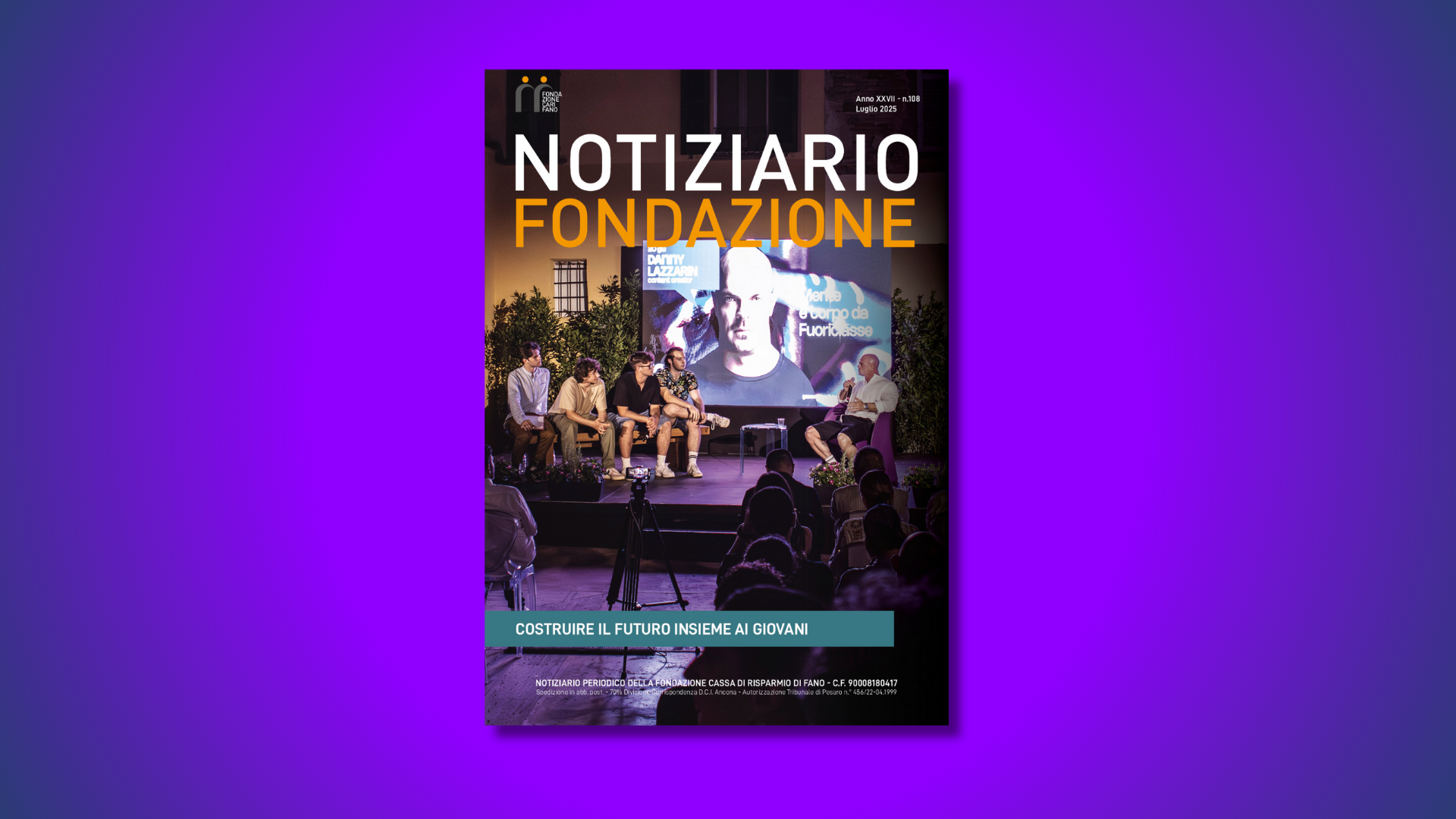 Pubblicato il numero di Luglio 2025 del Notiziario della Fondazione