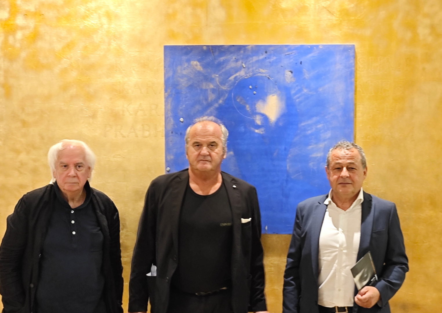 Inaugurata la mostra di Omar Galliani “Concordi lumine maior. In poesia e pittura”